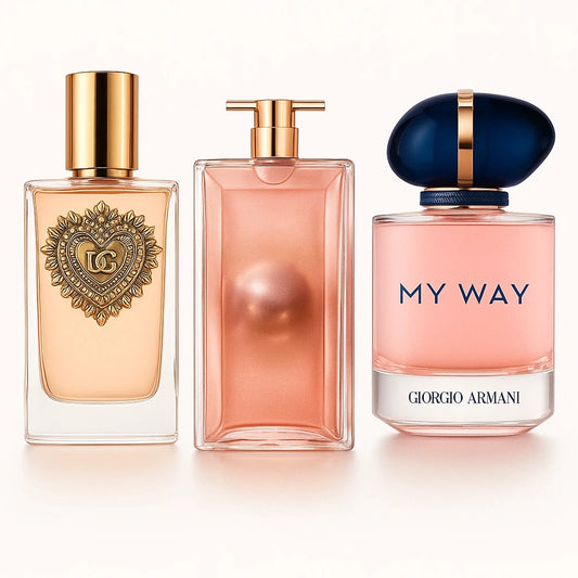 3-Duft Damen-Set — Leuchtende Blüte