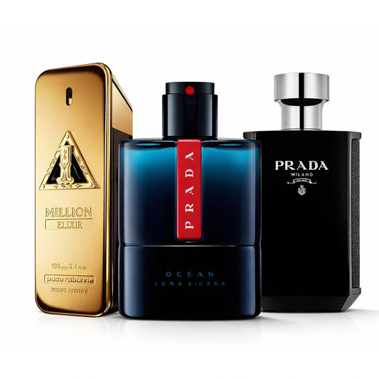 3-Duft Herren-Set — Moderner Duftkontrast